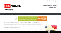 Desktop Screenshot of economiafinancas.com